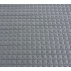 3 cm lichtgrijs piramideschuim