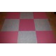 60x60 cm Akoestische paneel Fuchsia roze
